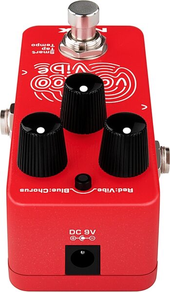 NUX NCH-3 Voodoo Vibe Vibrato Pedal, New, Action Position Back