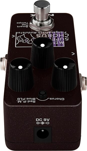 NUX Mini SCF Super Chorus Flanger and Pitch Modulation Pedal, New, Action Position Back