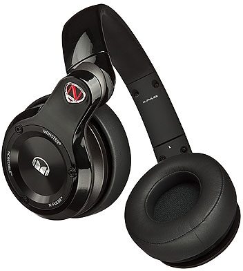 Monster NCredible N-Pulse DJ Headphones, Black Swivel