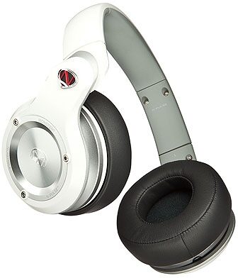 Monster NCredible N-Pulse DJ Headphones, White Swivel