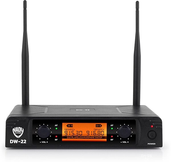 Nady DW-22 Dual Transmitter Digital Wireless Vocal Microphone System, Main
