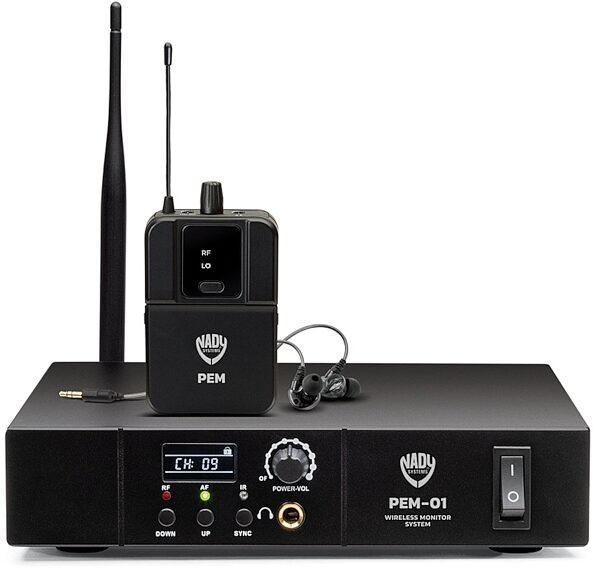 Nady PEM-01 Wireless Personal In-Ear Monitor System, view