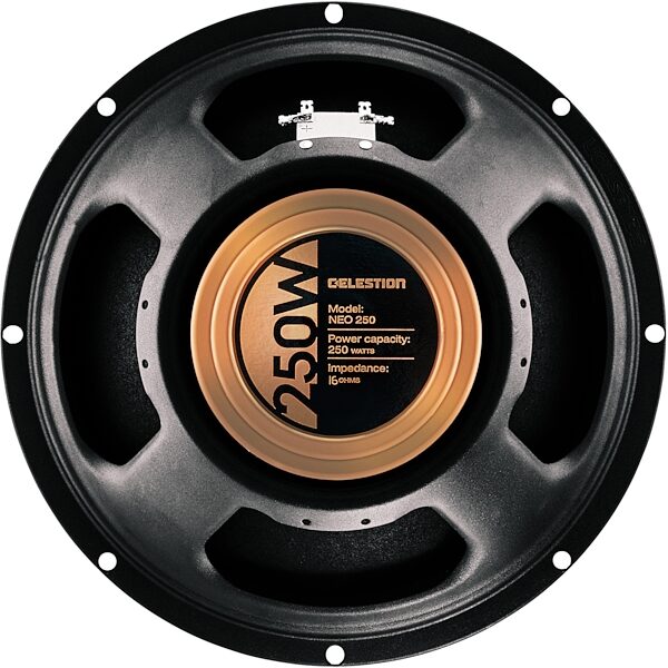 Celestion Neo 250 Copperback Guitar Speaker (250 Watts), 12 inch, 16 Ohms, Action Position Back