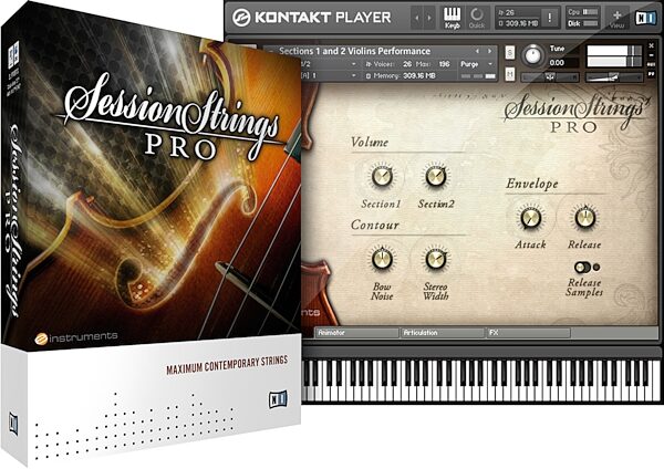 Native Intruments Session Strings Pro Software, Main