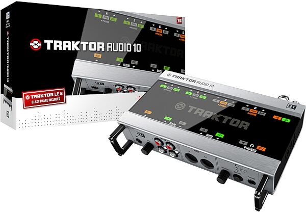 Native Instruments Traktor Audio 10 DJ Audio Interface, Main