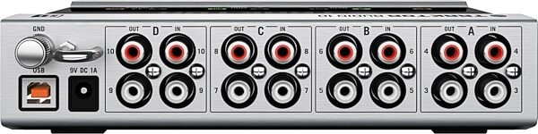 Native Instruments Traktor Scratch A10 USB DJ Audio Interface, Rear