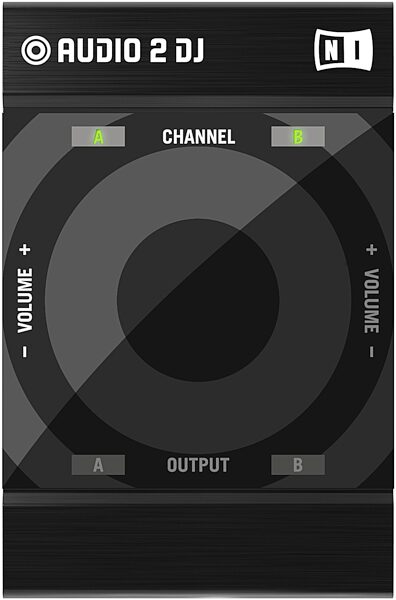 Native Instruments Audio 2 DJ Audio Interface, Top