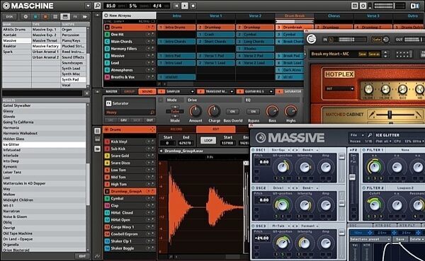 Native Instruments Maschine Mikro MK2 Groove Production Studio, Screenshot