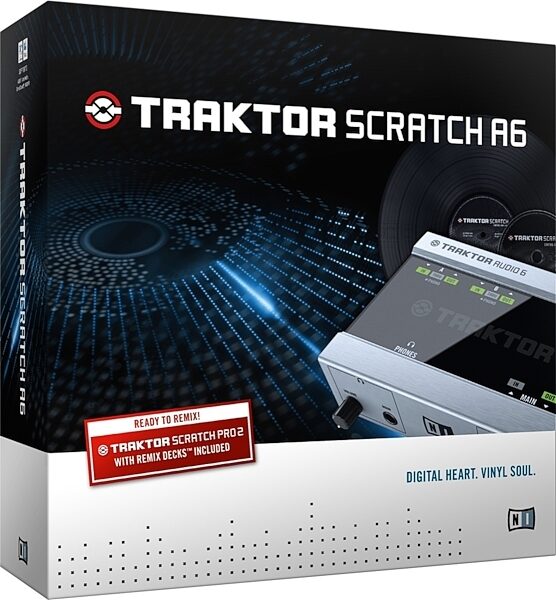 Native Instruments Traktor Scratch A6 USB DJ Audio Interface, Blemished, Package
