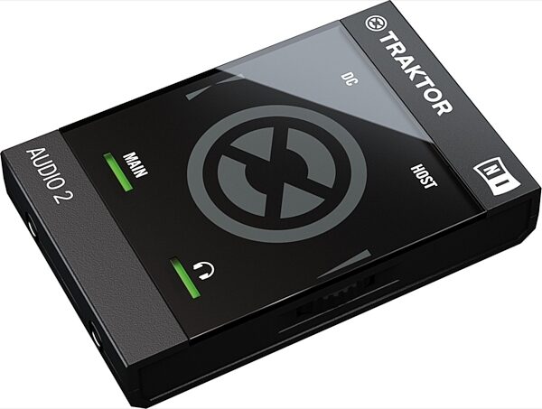 Native Instruments Traktor Audio 2 Mk2 USB Audio Interface with 30-pin Dock iOS Cable, Angle