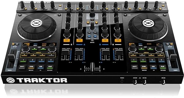 Native Instruments Traktor Kontrol S4 DJ Controller, Front