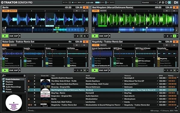Native Instruments Traktor Kontrol S8 DJ Controller, Screenshot