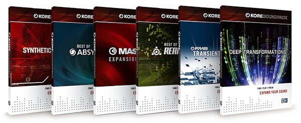 Native Instruments Kore Electronic Experience, Electronic Experience Packs