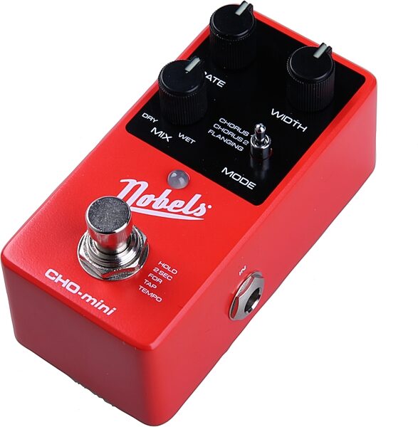 Nobels CHO-Mini Compact Stereo Chorus Pedal, New, Action Position Back
