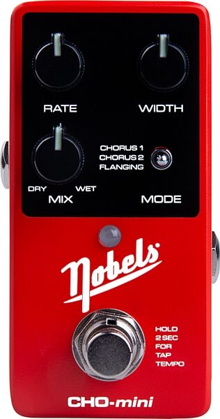 Nobels CHO-Mini Compact Stereo Chorus Pedal, New, Action Position Back