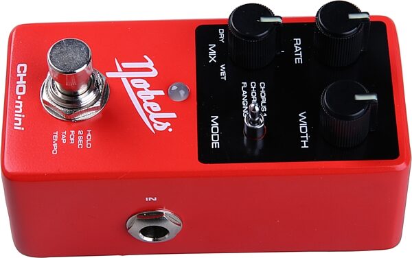 Nobels CHO-Mini Compact Stereo Chorus Pedal, New, Action Position Back
