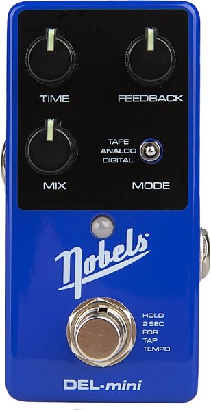 Nobels DEL-mini Delay Pedal, New, Action Position Back