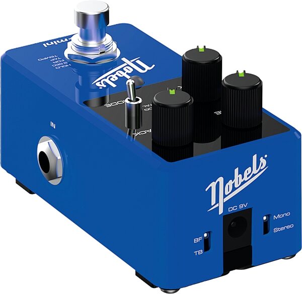 Nobels DEL-mini Delay Pedal, New, Action Position Back