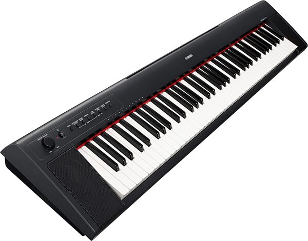 Yamaha NP-31 Piaggero Digital Piano (76-Key), Angle