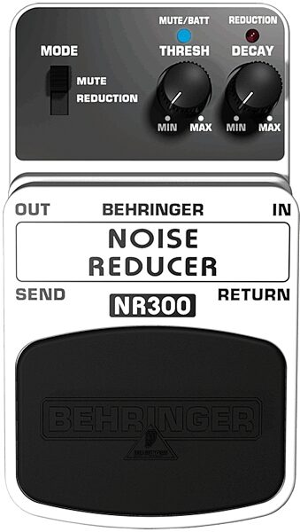 Behringer NR300 Noise Reduction Pedal, Top