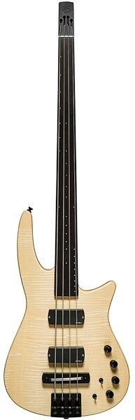 NS Design CR4 Fretless Electric Bass (with Gig Bag), Natural Satin