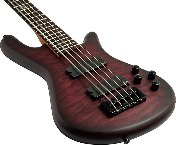 Spector NS Pulse II Electric Bass, 5-String, Action Position Back