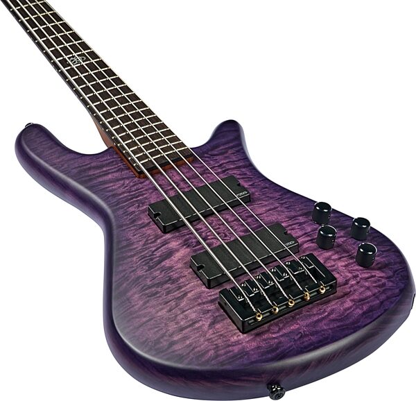 Spector NS Pulse II Electric Bass, 5-String, Action Position Back