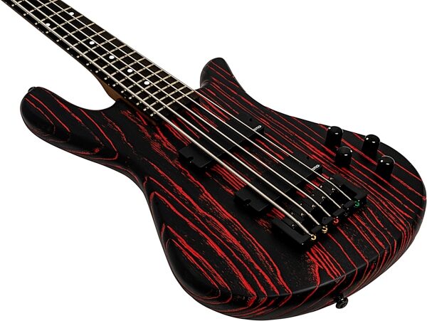 Spector NS Pulse 5-String Bass, Action Position Back