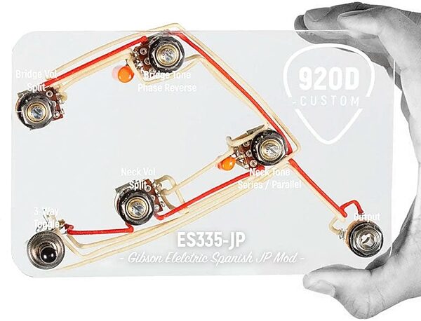 920D Custom ES-335 Twenty-One Tone Wiring Harness, New, Action Position Back