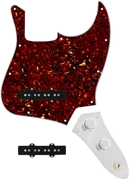 920D Custom Jazz Bass Groove Loaded Pickguard, New, Action Position Back