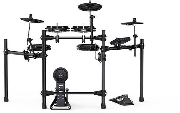 NUX DM-210 All-Mesh Head Digital Drum Kit, New, Action Position Back