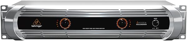 Behringer NU3000 iNUKE Power Amplifier (3000 Watts), Top - Front