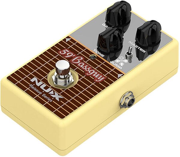 NUX 59 Bassguy Bassman Reissue Pedal, New, Action Position Back