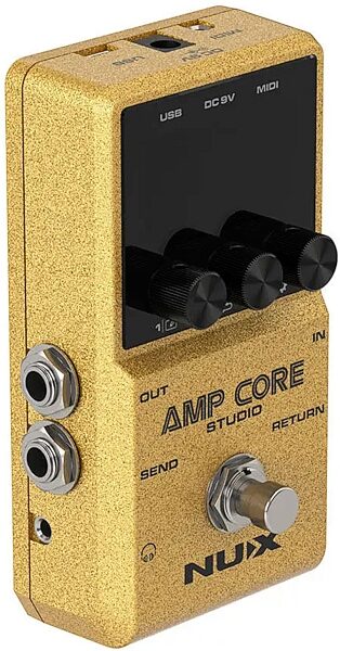 NUX Amp Core Studio Modeler Pedal, New, Action Position Back