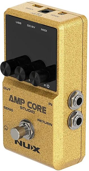 NUX Amp Core Studio Modeler Pedal, New, Action Position Back