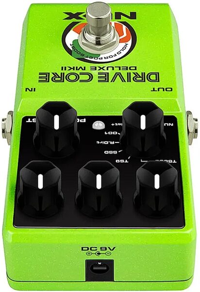 NUX Drive Core DLX MKII Overdrive Pedal, New, Action Position Back