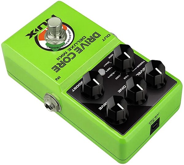 NUX Drive Core DLX MKII Overdrive Pedal, New, Action Position Back