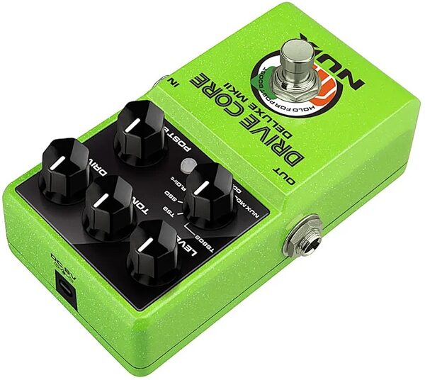 NUX Drive Core DLX MKII Overdrive Pedal, New, Action Position Back