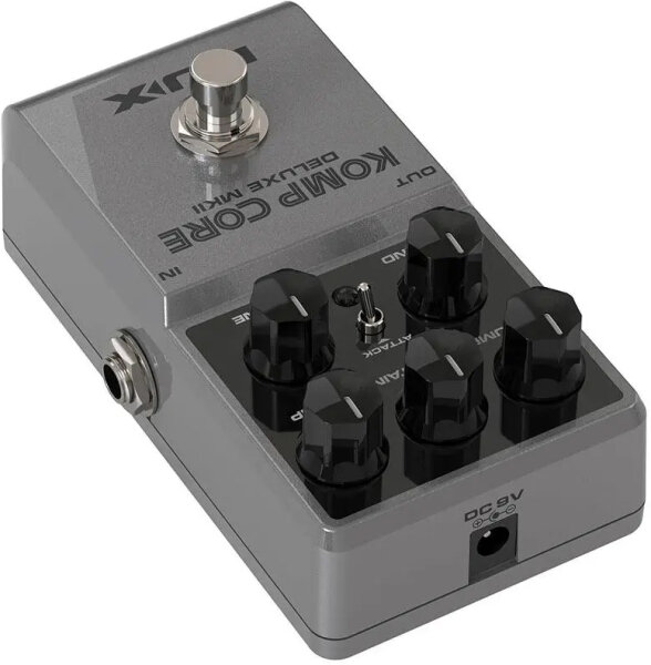 NUX Komp Core Deluxe MKII Compressor Pedal, New, Action Position Back