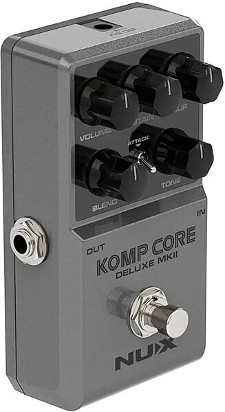 NUX Komp Core Deluxe MKII Compressor Pedal, New, Action Position Back