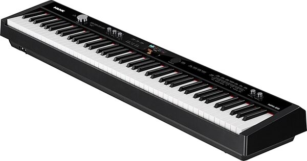 NUX NPK-20 Digital Piano, 88-Key, Black, Warehouse Resealed, Action Position Back