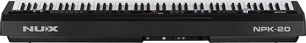 NUX NPK-20 Digital Piano, 88-Key, Black, Warehouse Resealed, Action Position Back