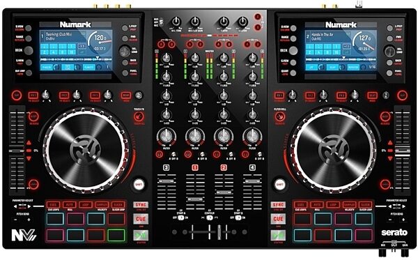 Numark NV II Dual Display DJ Controller, Main