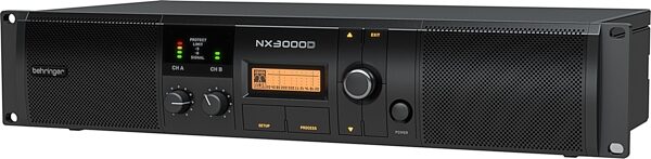 Behringer NX3000D Class-D Power Amplifier with DSP (3000 Watts), Action Position Back