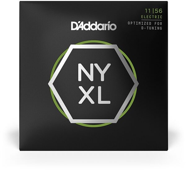 D'Addario NYXL Nickel Wound Electric Guitar Strings, NYXL1156, Medium/Extra Heavy, view