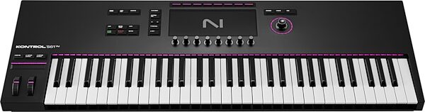 Native Instruments Kontrol S61 MK3 USB MIDI Keyboard Controller, 61-Key, New, Action Position Back