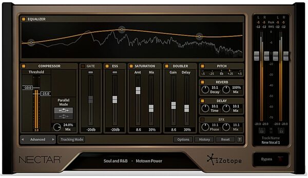 iZotope Nectar 2 Complete Vocal Suite Software, Screenshot
