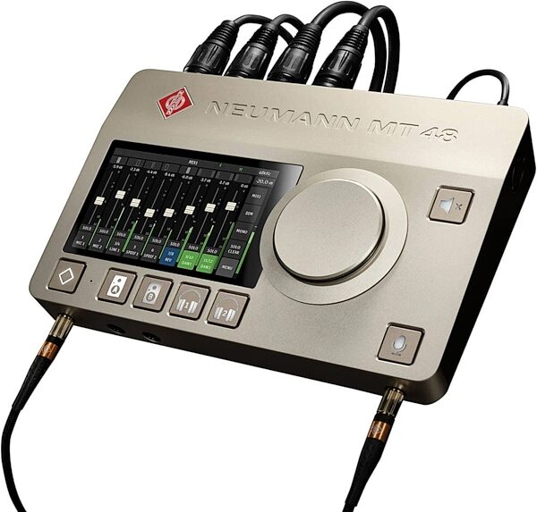 Neumann MT 48 U 4x8 USB-C and Dante Audio Interface, New, Action Position Back