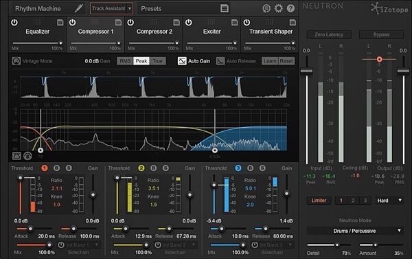 iZotope Neutron Mixing Plug-in, Main