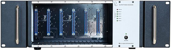 Rupert Neve Designs R6 Six-Space 500-Series Rack, New, Action Position Back